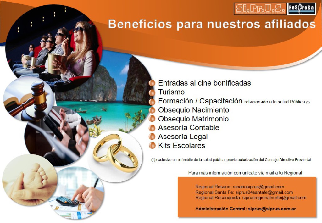 Beneficios para nuestros afiliados