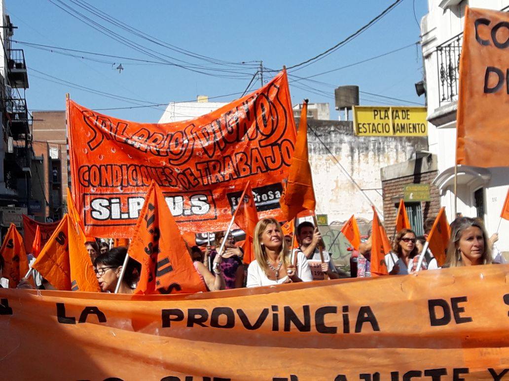 SIPRUS marchó en Santa Fe