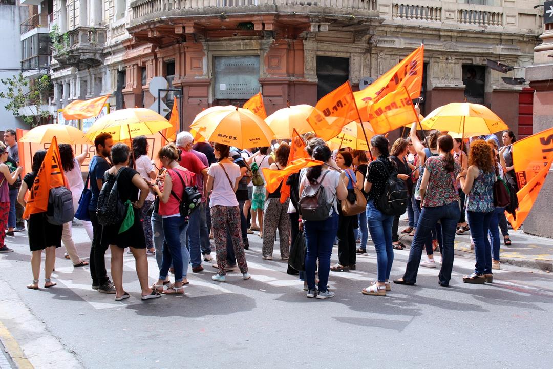 SIPRUS paró por salarios y condiciones de trabajo