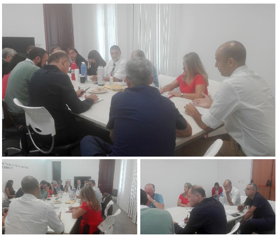 Primera reunión paritaria del sector salud
