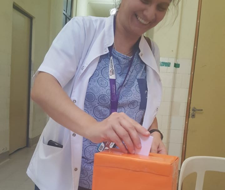 Elección de delegados en el Hospital de Reconquista