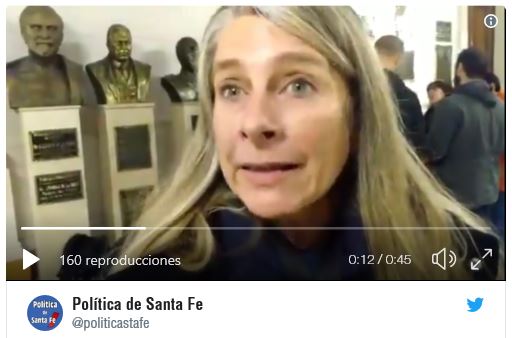 Tweet: María Fernanda Boriotti, Sec. Gral. de  @SiprusSalud , nos contó sobre este tema que se viene militando junto a algunos legisladores.