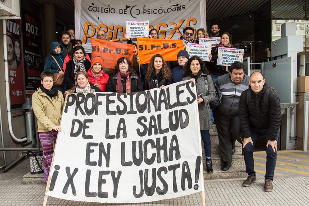 MOVILIZACIÓN EN SANTA FE A LA CAJA ARTE DE CURAR