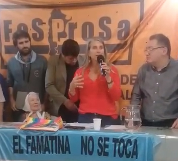 María Fernanda Boriotti fue electa presidenta por el Congreso de FeSProSa-CTA-A
