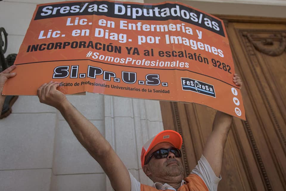 Es Ley! Licenciados en Enfermería y en Producción de Bioimagenes en la 9282