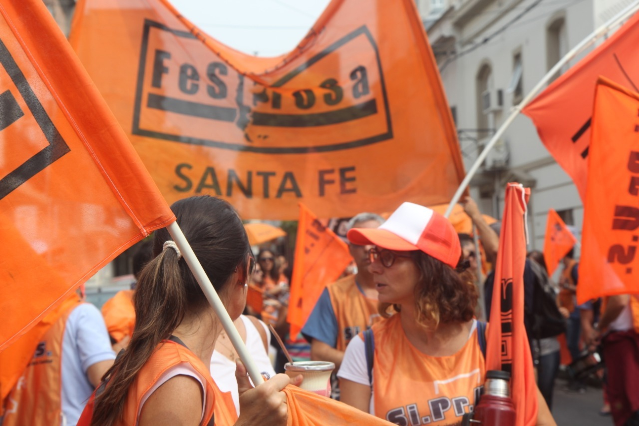 SIPRUS participó del masivo acto en Santa Fe