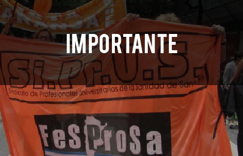 Si.Pr.U.S. rechaza resolución 0611/2020 del Ministerio de Salud de la Provincia.