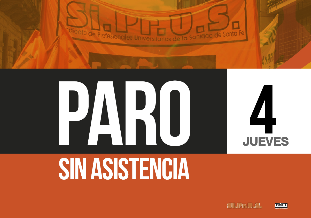 Jueves 04 de Junio paro provincial