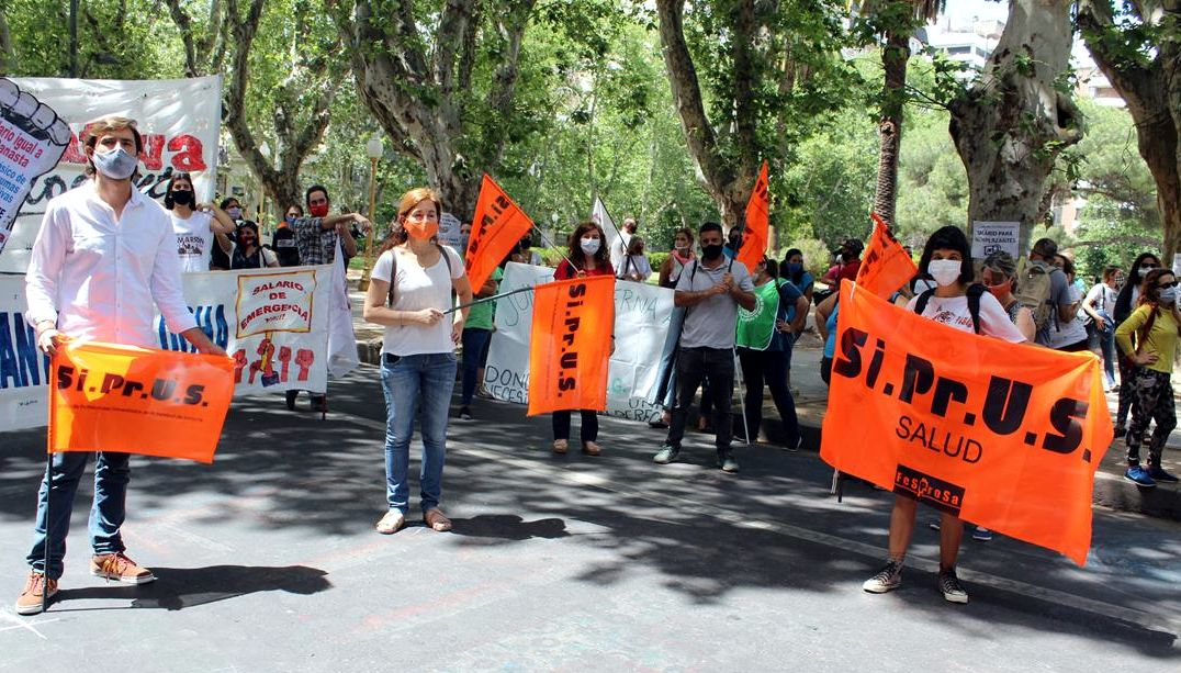 SIPRUS- Fesprosa paró y se manifestó en la provincia