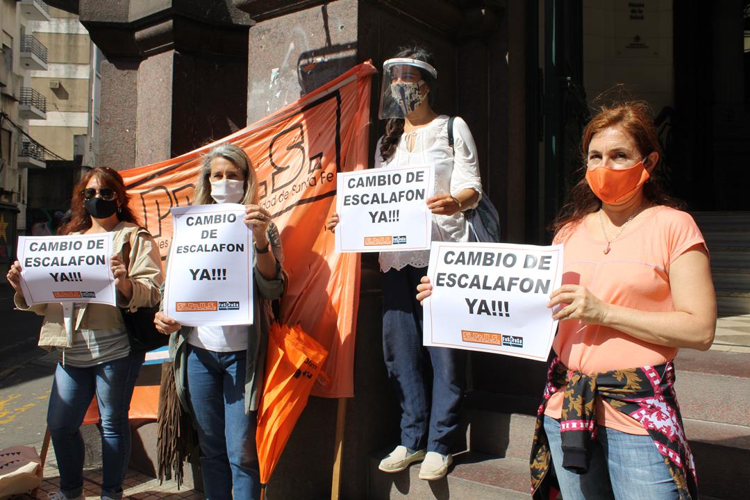 SIPRUS realizó una Jornada Provincial de Protesta