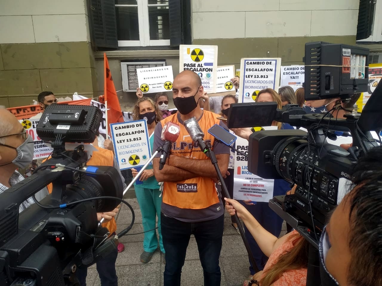 SIPRUS se manifestó en su Jornada Provincial de Lucha