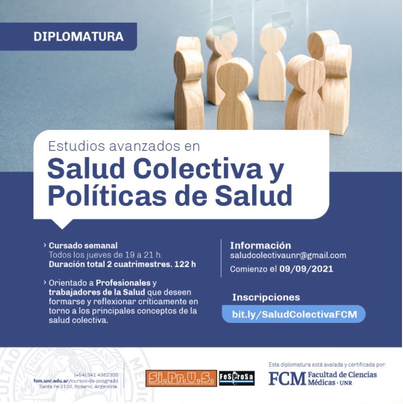 Diplomatura en Salud Colectiva y Políticas de Salud