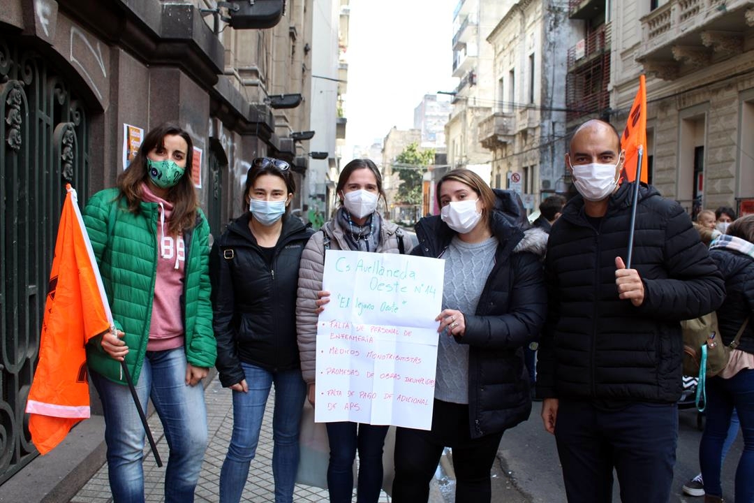 Con gran fuerza y participación SIPRUS paró y movilizó en la provincia