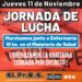 Jueves 11 Jornada Provincial de protesta