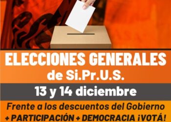 Elecciones generales SIPRUS