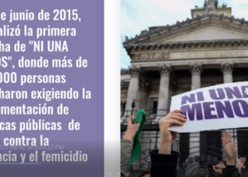 3J #NiUnaMenos
