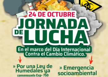 Jornada de lucha Sindicatos por el ambiente. Día contra el Cambio Climático