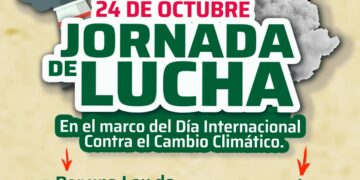 Jornada de lucha Sindicatos por el ambiente. Día contra el Cambio Climático