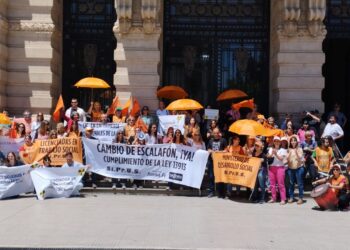 SIPRUS protestó nuevamente por el reconocimiento profesional