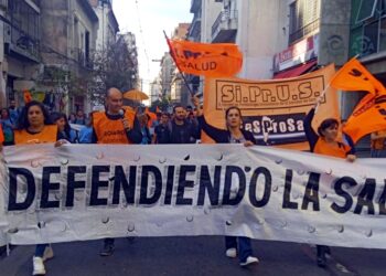 Contundente paro y acciones gremiales en toda la provincia