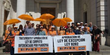 SIPRUS movilizó a la Legislatura Provincial