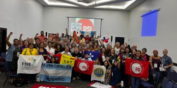 María Fernanda Boriotti, presidenta de Fesprosa, integrará la conducción de la naciente Federación de Trabajadores y Trabajadoras de Salud de Interaméricas