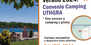 Verano 2024. Convenio Camping UTHGRA