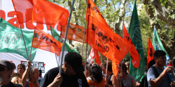 El pasado viernes, SiPrUS – FeSProSA se manifestó en Rosario en unidad con otras entidades gremiales.