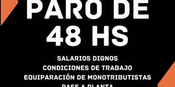 SiPrUS va al paro lunes y martes