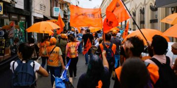 SiPrUS tiñó de naranja Santa Fe