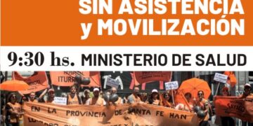 Profesionales de la salud protestarán en la provincia