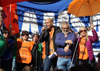 Grito unitario frente a un gobierno que ataca a las y los trabajadores