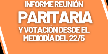 INFORME REUNION PARITARIA