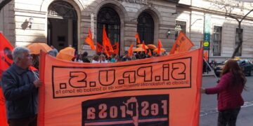 Protesta en el Hospital Provincial de Rosario