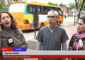 Hospital de Rafaela por jornada de protesta de trabajadores del Hospital