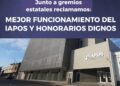 Si.Pr.U.S junto a gremios estatales, reclamamos por mejor funcionamiento de IAPOS y honorarios dignos