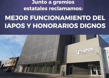 Si.Pr.U.S junto a gremios estatales, reclamamos por mejor funcionamiento de IAPOS y honorarios dignos