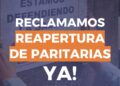 Si.Pr.U.S RECLAMA REAPERTURA DE PARITARIAS