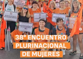 Las compañeras de la Secretaría de Géneros y Diversidad de SIPRUS – Regional Santa Fe participaron del 38° Encuentro Plurinacional de Mujeres, Lesbianas, Travestis, Trans, Bisexuales, Intersex y No Binaries en Corrientes