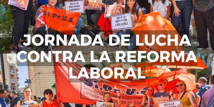 JORNADA DE LUCHA CONTRA LA REFORMA LABORAL