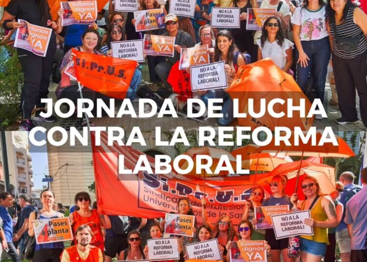 JORNADA DE LUCHA CONTRA LA REFORMA LABORAL