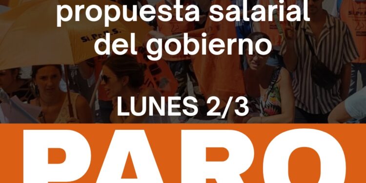 RECHAZO A LA PROPUESTA PARITARIA