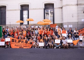 Si.Pr.U.S PARO Y SE MOVILIZÓ EN DISTINTOS PUNTOS DE LA PROVINCIA