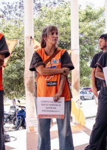SANTA FE – CONCENTRAMOS FRENTE AL HOSPITAL ITURRASPE EN UNA JORNADA DE LUCHA