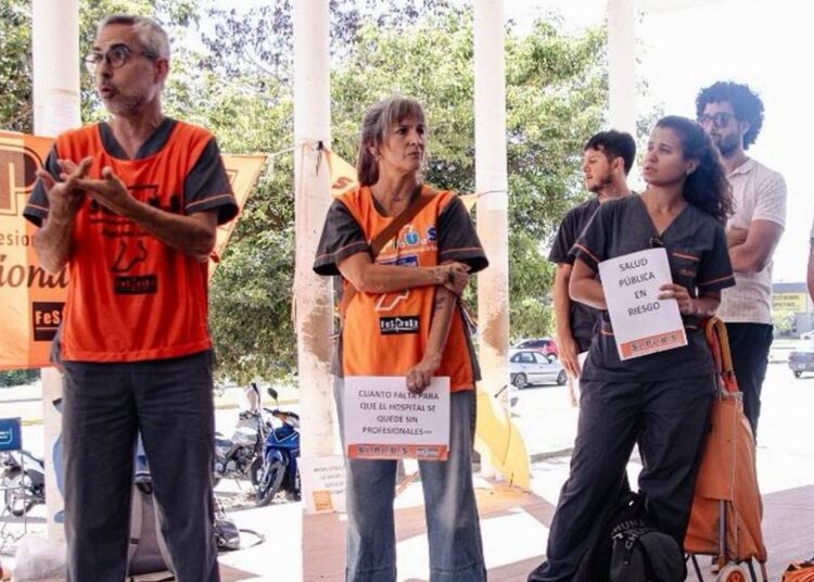 SANTA FE – CONCENTRAMOS FRENTE AL HOSPITAL ITURRASPE EN UNA JORNADA DE LUCHA