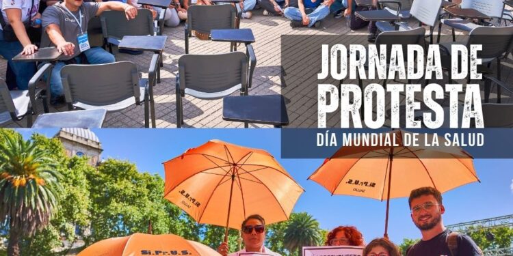 Jornada de Protesta en el marco del Día Mundial de la Salud