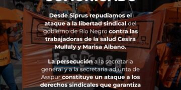 Repudiamos ataque a la libertad sindical