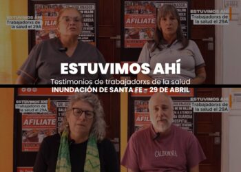 Estuvimos Ahí | Testimonios de trabajadorxs de la salud — 29 de abril