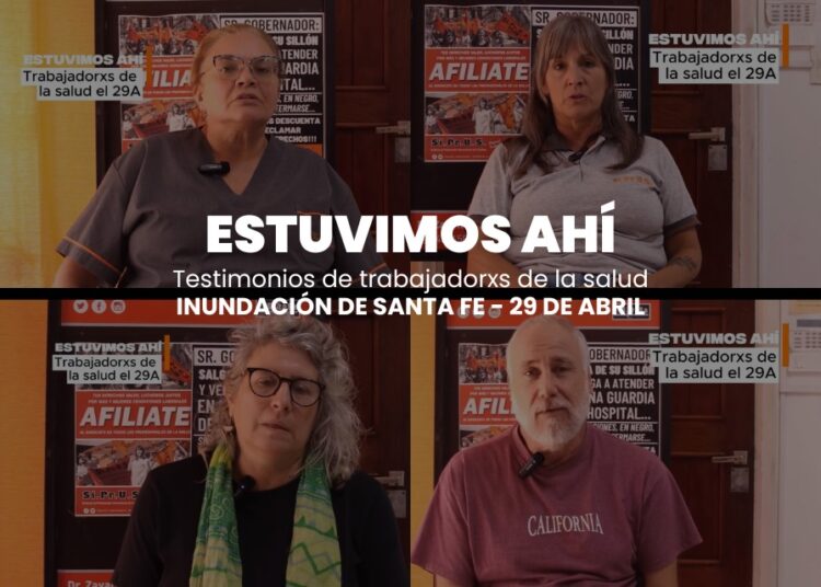 Estuvimos Ahí | Testimonios de trabajadorxs de la salud — 29 de abril