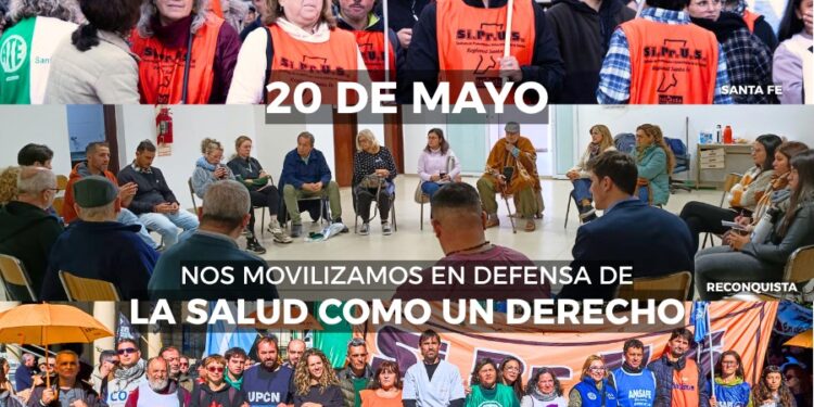 🟠 20 de Mayo – Nos movilizamos en defensa de la Salud como un Derecho